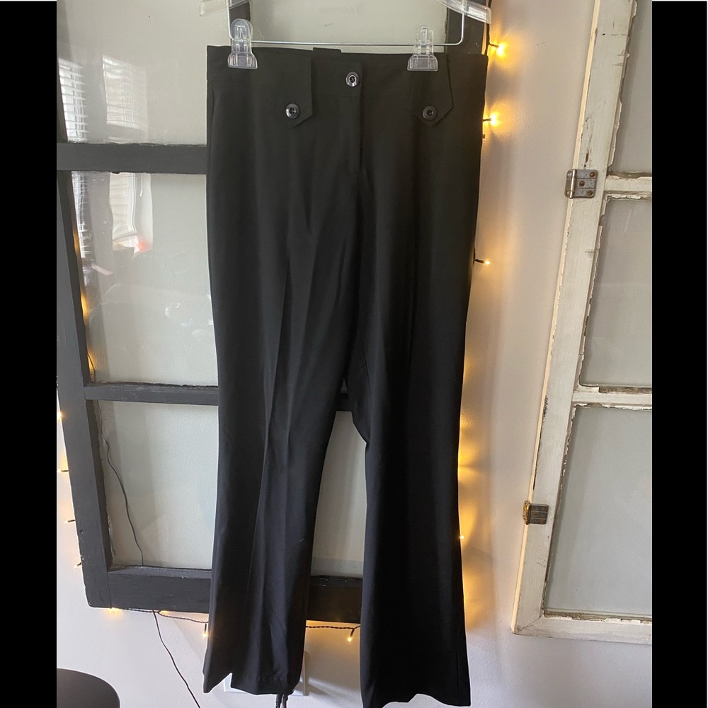 CACHE Work Pants With Leg Pocket Black